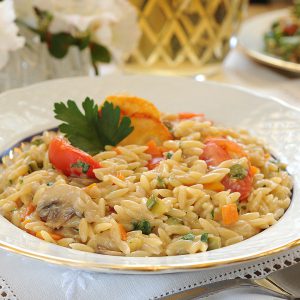 Κριθαρότο με Λαχανικά